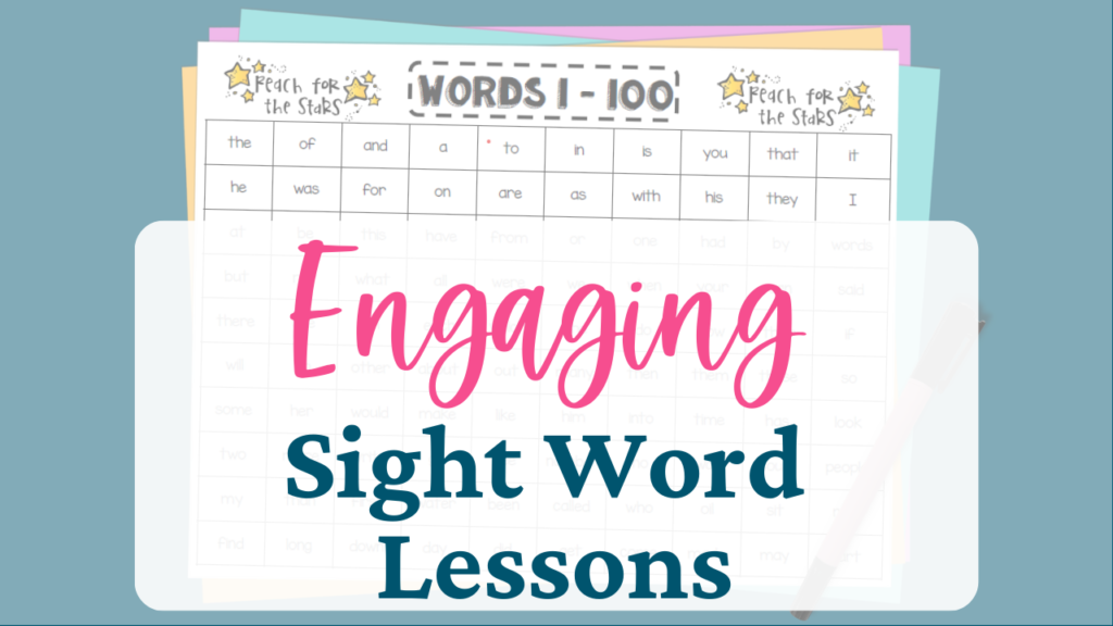 Sight Word Lesson