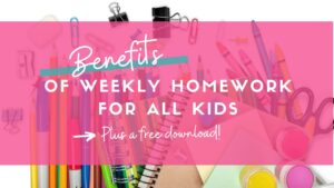 This article will share the research on benefits of homework for all students.