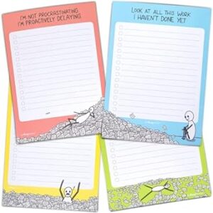 Gift ideas for teacher for Christmas - funny phrases teacher notepads